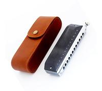 Professional Harmonicas Chromatic Harmonica 12 Holes 48 Tone Harp Instrument Key Of C/A/B/G/bB (Color : C key)