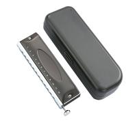 Professional Harmonicas Chromatic Harmonica ABS Comb Stainless Steel Cover 12 Hole Bendable No Valves C Key Harmonica Instrument