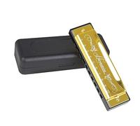 Professional Harmonicas Diatonic Harmonica C Key Standard 10 Holes 20 Tones Harmonica With Cover Easy Playing (Color : 03)