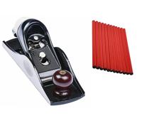 Professional HD Block Plane Cast Iron Construction 170Mm+Free 12pcs Pencils