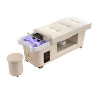 Professional Head Spa Bed Scalp Care Shampoo Massage Table with Water Circulation & Fumigation Therapy Head Spa Equipment for Beauty Salon Spa Use