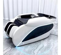 Professional Head Spa Shampoo Bed, Massage Table with Ambient Light, Back Heating, Water Cycle, Full Body Massage, Fashion Style Salon SPA Equipment