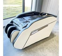 Professional Head Spa Shampoo Bed, Modern White Style Massage Table Salon Spa Equipment with Water Cycle, Fumigation, Liftable Headrest