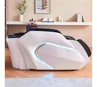 Professional Head SPA Shampoo Bed, Multi-Functional Massage Table with Ambient Light, Water Cycle, Fumigation, Full Body Massage, Unique Design Salon SPA Equipment
