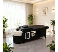 Professional Head Spa Shampoo Bed Supports Water Circulation, Fumigation, Light Therapy Massage Table for Spa Beauty Salon