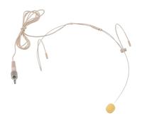 Professional Headset Microphone Omnidirectional Clear Sound for Music Production TV Hosts Double Over Ear Design 3.5mm