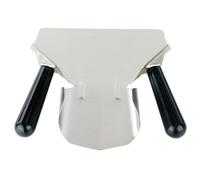 Professional Heavy Duty Chip Scoop - Double Handle Metal French Fries Bagger