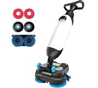 Professional Heavy Duty Electric Floor Scrubber and Polisher with Large Dual Tanks and Twin Motor Brushes for Tiled and Concrete Floors