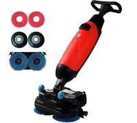 Professional Heavy Duty Electric Floor Scrubber and Polisher with Large Dual Tanks and Twin Motor Brushes for Tiled and Concrete Floors