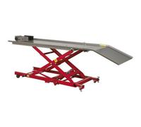 Professional Heavy Duty Hydraulic Motorcycle Lift With 450Kg Capacity And Adjustable Heights