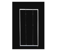 Professional Heavy Duty Picture Display Rack with 60KG Capacity, Aluminum Alloy Hanging Kit for Large Framed Art in Galleries, Exhibitions & Museums