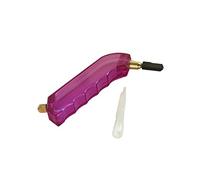 Professional Heavy Duty Pistol Grip Oil Feed Glass Cutter Purplish red Plastic Handle