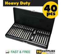Professional Heavy Duty Spline Hex Screwdriver Torx Bit Set 40 pcs