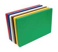 Professional High Density Chopping Board Standard Set (Pack of 6) with Rack