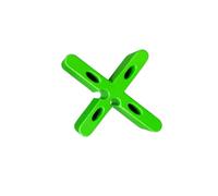 Professional High Paving Slab Spacer Green Color 15mm Height Leave 6mm Width Gap 50 pcs per Pack Tile Brick Ceramic Leveling Clips Durable Brick Spacers Uniform Gap Tool 5/8 inch Height Spacer