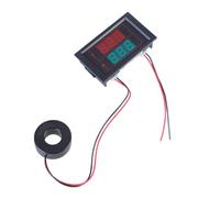 Professional High Precise Digital Voltmeter & Ammeter with LED Display Supports 50 500V/0 100A for Home Circuit Testing High Precise Ammeter