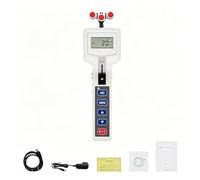 Professional High Precision Digital Handheld Tension Meter 2-100N, Real-Time Peak/Hold Modes, 6 Units (cN/gf/oz/kgf/N/lb), USB Data Output for Wire Cable Yarn Fiber Testing