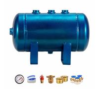 Professional High Pressure Reservoir Air Tank Kit, Carbon Steel Gas Storage Vessel for Stabilizes Air Pressure, for Laboratory/Factory(30L/7.9Gal (Style A))