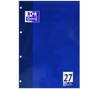 Professional High School Notepad A4 Lined 27 with Double Edge Ruled 50 Sheet