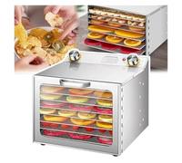 Professional Home Freeze Dryer Machine - 6/8/12 Layers, Adjustable Timer & Temperature (35-90°C) With 360° Fan, Commercial-Grade For Long-Term Food Storage Of Fruits, Meat, Herbs(8layers)