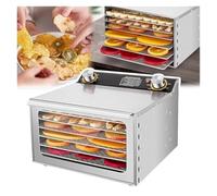 Professional Home Freeze Dryer Machine - 6/8/12 Layers, Adjustable Timer & Temperature (35-90°C) With 360° Fan, Commercial-Grade For Long-Term Food Storage Of Fruits, Meat, Herbs(6layers)