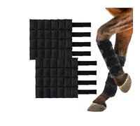 Professional Horse Leg Ice Boots - Reusable Gel Ice Pack Wrap with Adjustable Straps, Breathable Neoprene for Equine Injury Recovery, Swelling & Soreness Relief