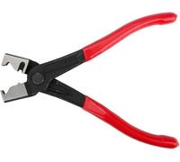 Professional Hose Clamp Pliers for Clic & Spring Clamps, One-Handed Tool for Car CV Boot, Fuel EVAP Hoses, with Spring-Loaded Design & Anti-Slip Handle (Max 28mm)