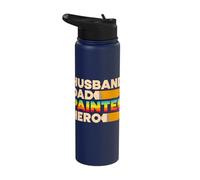 Professional House Painter Decorator Dad Hero Husband Stainless Steel Insulated Water Bottle