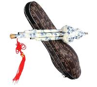 Professional Hulusi Beginners And Adults Blue And White Porcelain Gourd Silk Cucurbit Flute Hulusi