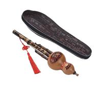 Professional Hulusi Black Hulusi Gourd Cucurbit Flute Ethnic Musical Instrument Key Of C With Case