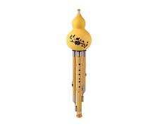Professional Hulusi Eight Hole Three Tone Hulusi In The Key Of C And B Flat A Wide Range Instrument For Beginners(Type 8)