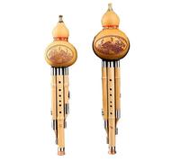Professional Hulusi Hulusi Musical Instrument With Storage Bag C/Bb Key Folk(Type3 Bb)