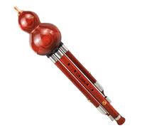Professional Hulusi Instrument Flute With Case Chinese Traditional Wind Instrument Detachable Handmade Hulusi Gourd Flute