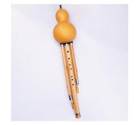 Professional Hulusi Nine-hole Gourd Flute Chinese Traditional Wide-range Gourd Musical Instrument With Accessories Hulusi Flute (Color : D key)