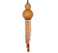 Professional Hulusi Nine Hole Hulusi Instrument FG Flat BC Small D High Pitch Easy To Play(C)