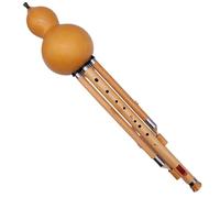 Professional Hulusi Nine Hole Hulusi Instrument FG Flat BC Small D High Pitch Easy To Play(F)