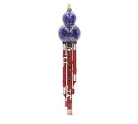 Professional Hulusi Professional Seven Hole Plus 5 Key Hulusi B Flat C Tune Wide Range Instrument(Type 6)