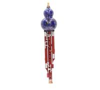 Professional Hulusi Professional Seven Hole Plus 5 Key Hulusi B Flat C Tune Wide Range Instrument(Type 10)
