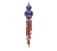 Professional Hulusi Seven Hole Plus 5 Key Hulusi Instrument Professional Performance Type B Flat C Tune Wide Range(Type 10)