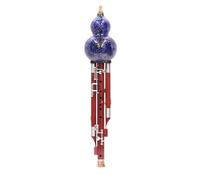 Professional Hulusi Seven Hole Plus 5 Key Hulusi Instrument Professional Performance Type B Flat C Tune Wide Range(Type 6)