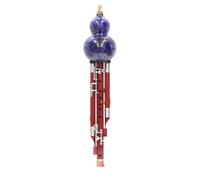 Professional Hulusi Seven Hole Plus 5 Key Hulusi Professional Performance Type B Flat C Tune Wide Range(Type 8)