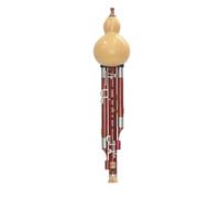 Professional Hulusi Seven Hole Plus 5 Key Hulusi Professional Performance Type B Flat C Tune Wide Range(Type 4)