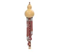 Professional Hulusi Seven Hole Plus 5 Key Hulusi Professional Performance Type B Flat C Tune Wide Range(Type 5)