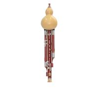 Professional Hulusi Seven Hole Plus 5 Key Hulusi Professional Performance Type B Flat C Tune Wide Range(Type 7)