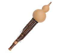 Professional Hulusi Standard Nine-hole Hulusi Flute Yunnan National Wind Instrument Adult Professional Playing Hulusi Hulusi Flute (Color : F key)