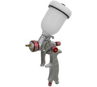 PROFESSIONAL HVLP Gravity Fed Spray Gun / Airbrush - 1mm Touch Up Detail Nozzle