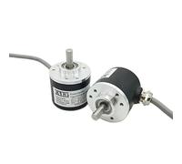Professional Incremental rotary encoder 12V 24V GHS38 micro type 6mm shaft 100-2000 pulses NPN output A B Z channels(1000ppr)