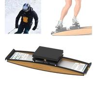 Professional Indoor Ski Machine, Exercise with 0-100kg Adjustable Resistance, Multifunction Cardio