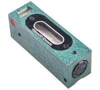 Professional Industrial Strip Level 100MM with 0 02mm Accuracy and V Groove Base for Reliable Positioning on Pipes and Rounded Surfaces with Protective Wooden Case