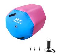 Professional Inflatable Gymnastics Mat for Handsprings Stretching and Flexibility Featuring Portable Design and Various Sizes Center Strength Trainer